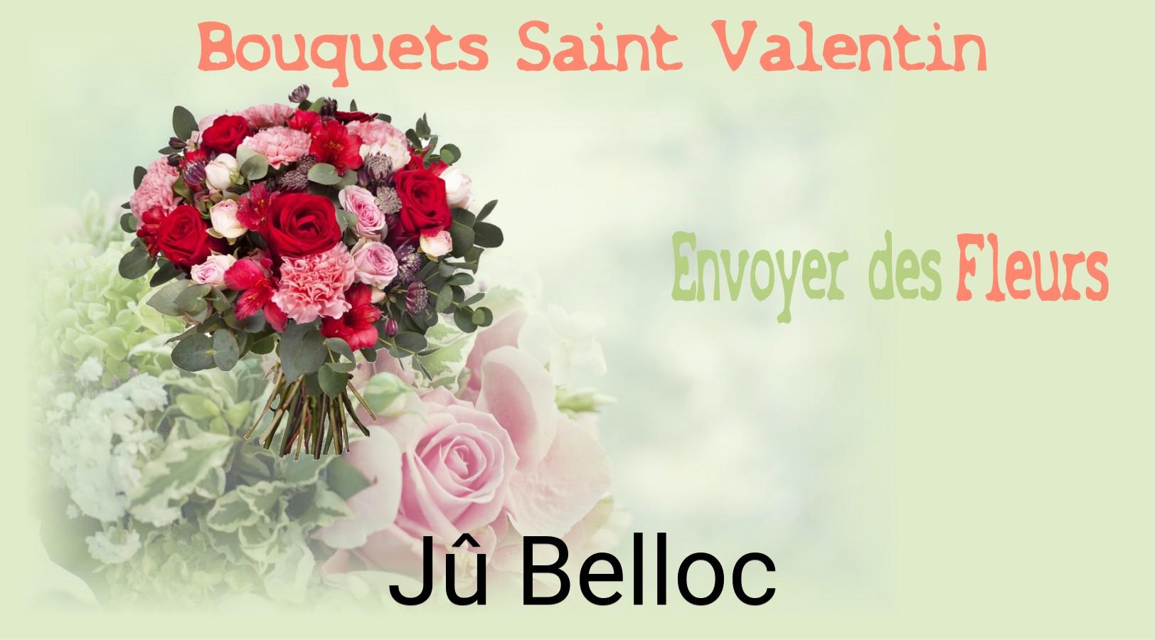 Roses de Saint-Valentin livrées à Jû-Belloc